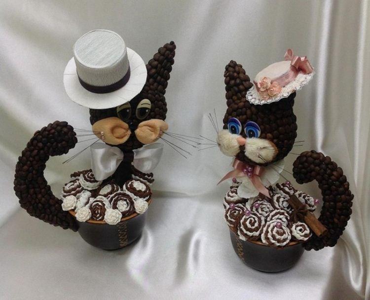 Поделки из кофейных зерен своими руками - фото и идеи