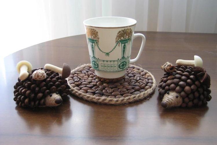 Поделки из кофейных зерен своими руками - фото и идеи