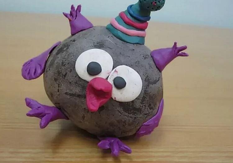 Поделки из овощей для детского сада - фото и идеи