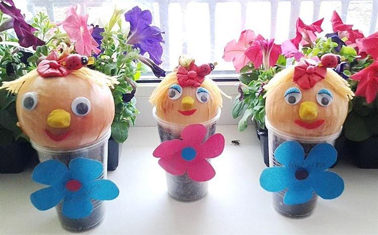 Поделки из овощей для детского сада - фото и идеи