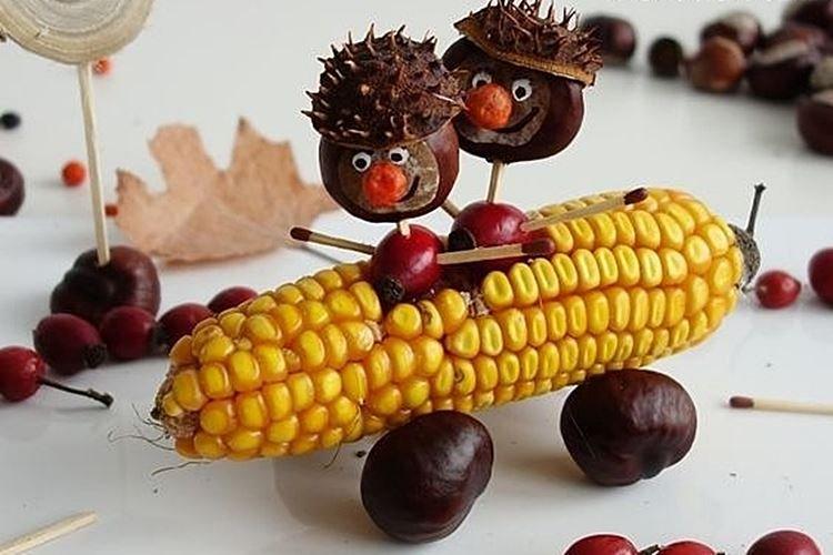 Поделки из овощей для детского сада - фото и идеи