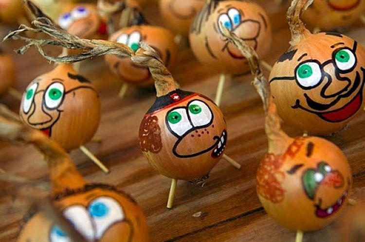 Поделки из овощей для детского сада - фото и идеи