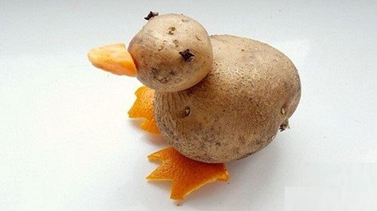 Поделки из овощей для детского сада - фото и идеи