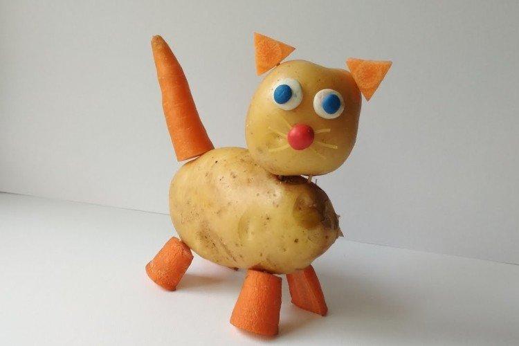 Поделки из овощей в школу своими руками – фото и идеи