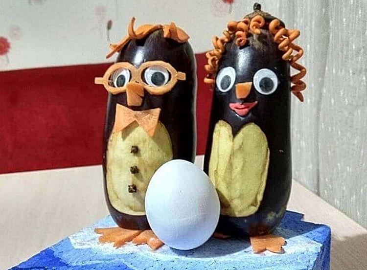 Поделки из овощей в школу своими руками – фото и идеи