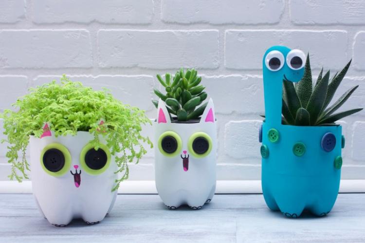 Поделки из пластиковых бутылок: 90 фото-идей