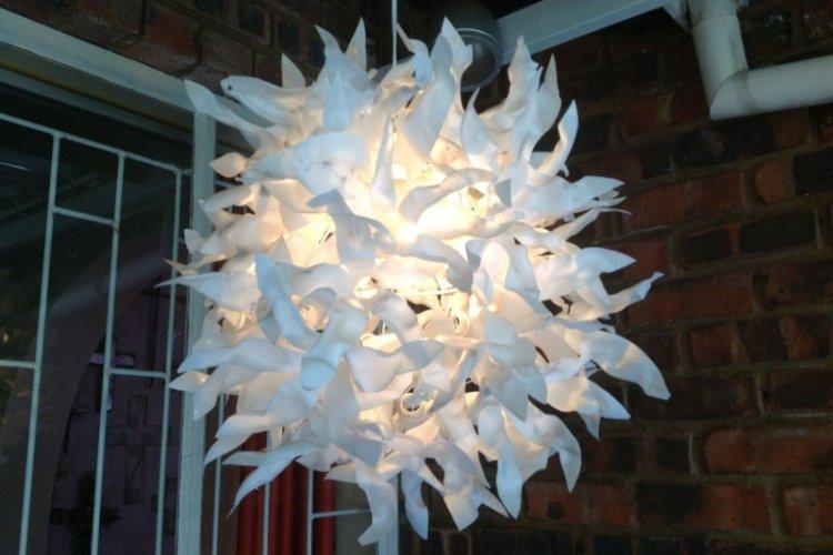 Светильники и абажуры - Поделки из пластиковых бутылок своими руками