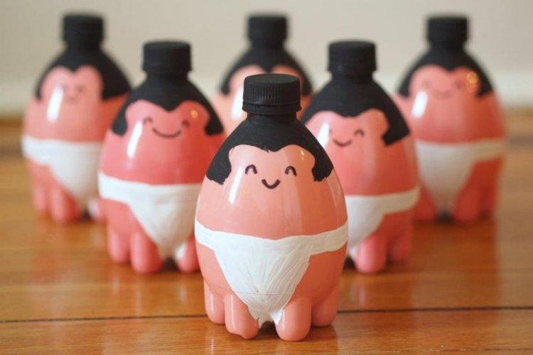 Декоративные фигурки - Поделки из пластиковых бутылок своими руками