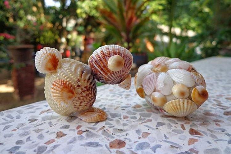 Поделки из природного материала для начальной школы - фото и идеи