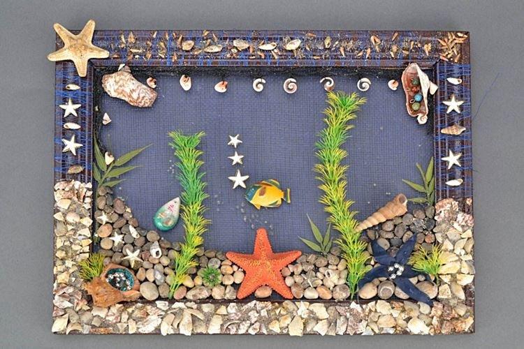 Поделки из природного материала для начальной школы - фото и идеи