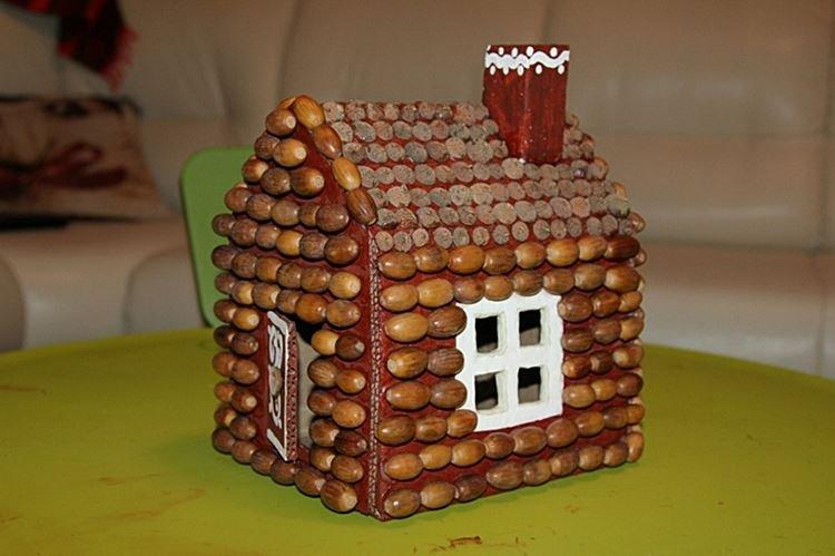 Поделки из природного материала для начальной школы - фото и идеи