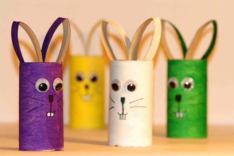 Поделки из втулок в детский садик своими руками