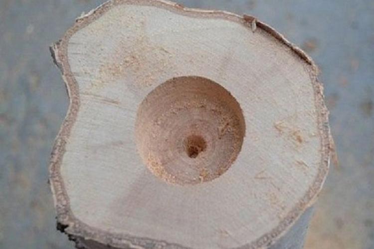 Подсвечники из веток березы - Подсвечники из дерева своими руками