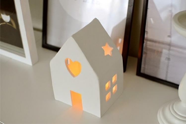 Подсвечник-фонарик - Подсвечники из полимерной глины своими руками