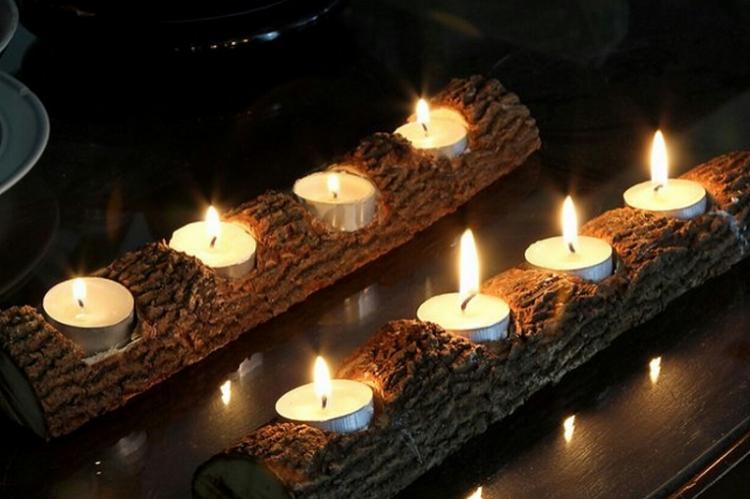 Подсвечники своими руками - фото-идеи