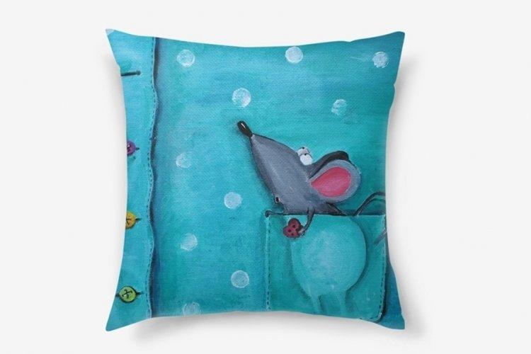 Подушка Мышка своими руками - идеи и выкройки