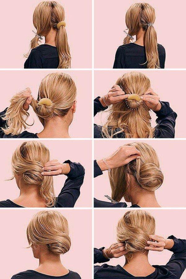 Элегантная волна - Прически на Новый год 2021 на длинные волосы