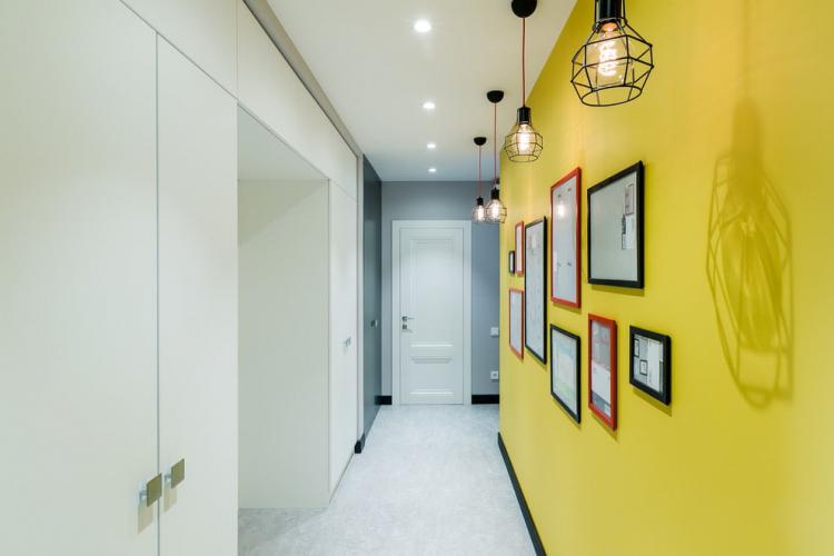 Подвесные светильники - Освещение прихожей в современном стиле