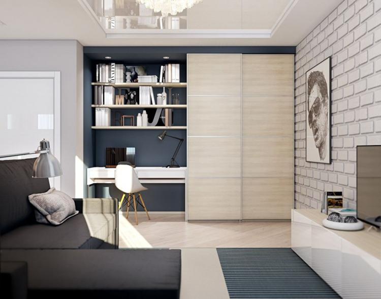 Проект квартиры в г. Чебоксары, 40 кв.м.