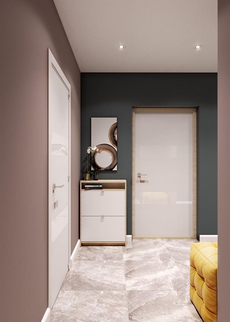 Проект квартиры в г. Чебоксары, 40 кв.м.