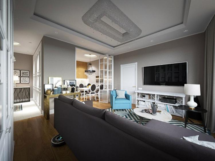 Дизайн-проект квартиры в Москве