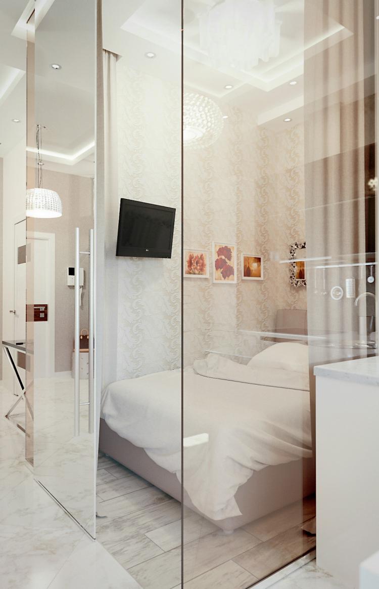 Проект квартиры 45 кв.м. в ЖК «Путилково»