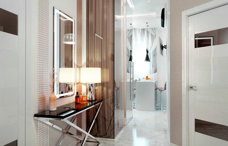 Проект квартиры 45 кв.м. в ЖК «Путилково»