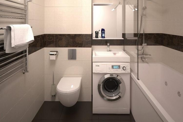 Раковина над стиральной машиной: 65 фото-идей