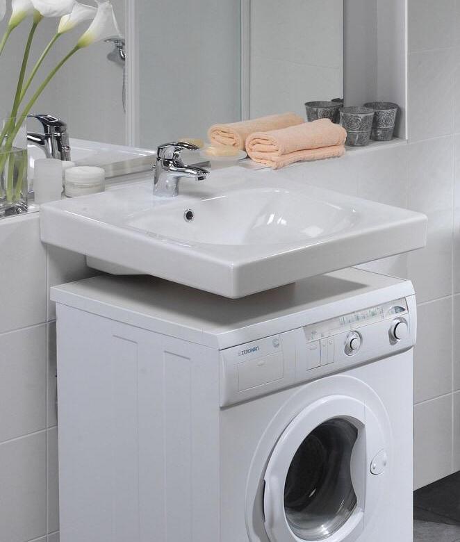 Стабильность конструкции - Раковина над стиральной машиной
