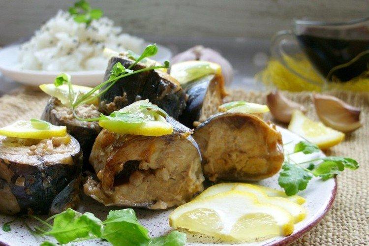 Скумбрия - Рецепты в микроволновке