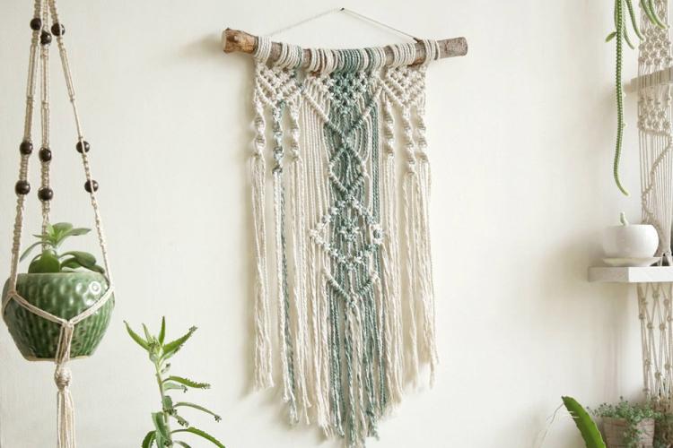 Кашпо в технике макраме - Рукоделие для дома