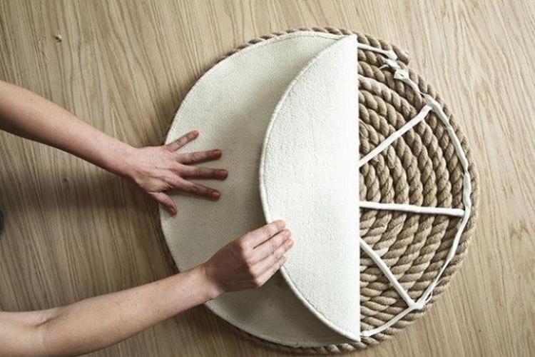 Подставки под горячее из каната - Рукоделие для дома