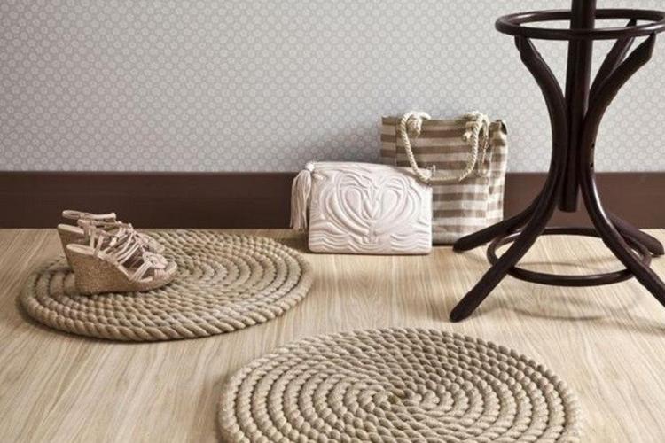 Подставки под горячее из каната - Рукоделие для дома