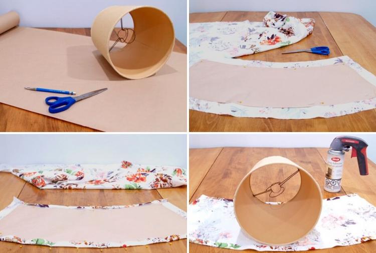 Декоративный абажур для торшера - Рукоделие для дома