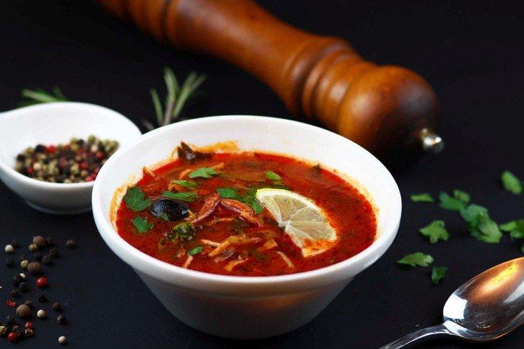 Солянка - Русские национальные блюда рецепты