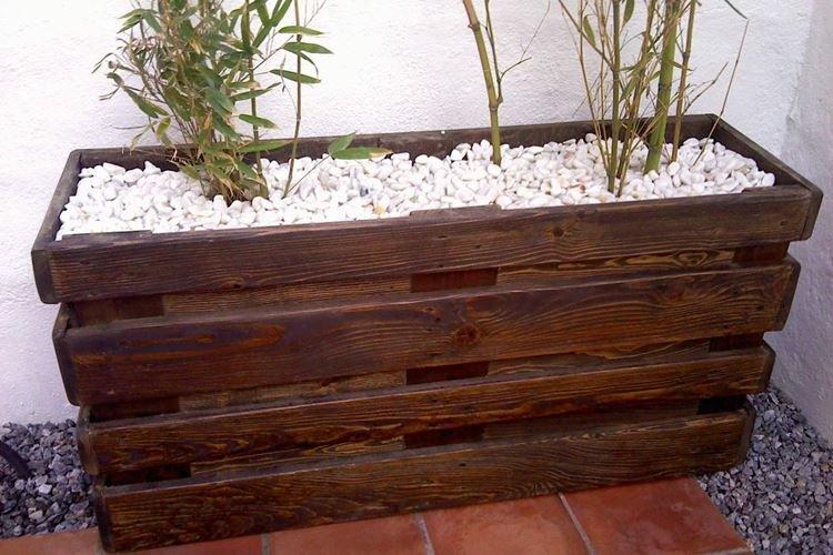 Подставка для цветов - Садовая мебель из поддонов для дачи фото