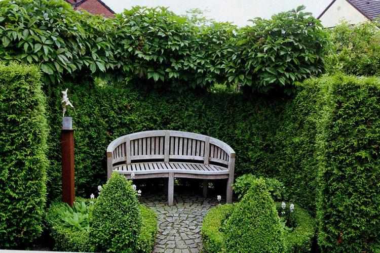 Живые садовые беседки