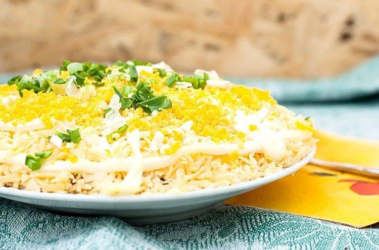 Салат с шампиньонами и свининой - рецепты