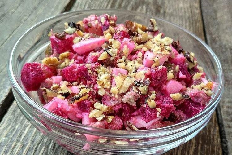 Салат со свеклой и говядиной - рецепты