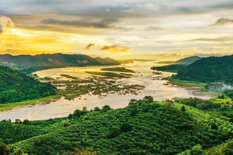 Меконг - Самые длинные реки в мире