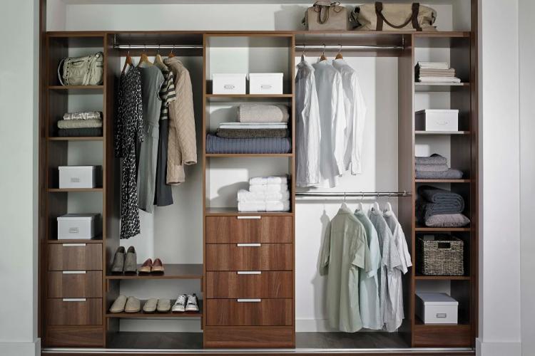 Наполнение шкафа-купе в прихожей