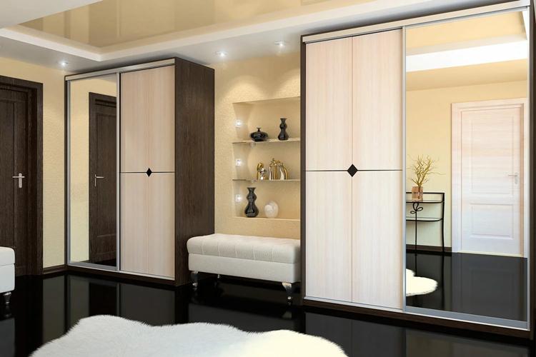 Шкаф-купе в прихожую - модели и фото