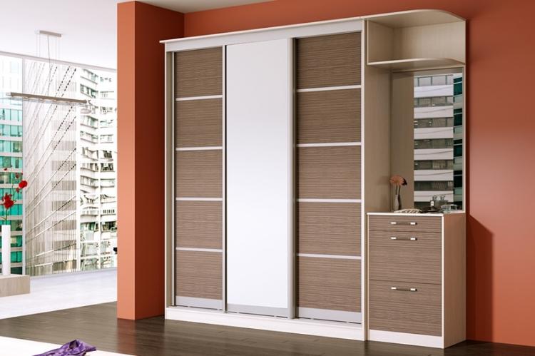 Шкаф-купе в прихожую - модели и фото