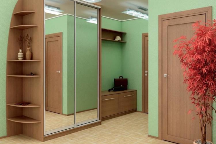 Шкаф-купе в прихожую - модели и фото