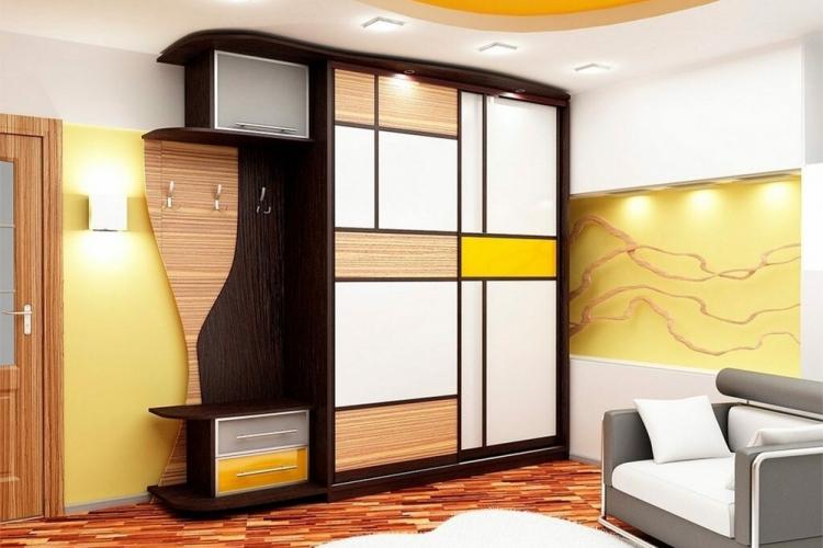 Шкаф-купе в прихожую - модели и фото