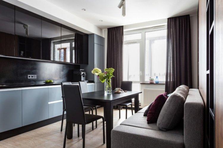 Шторы для кухни - фото и идеи