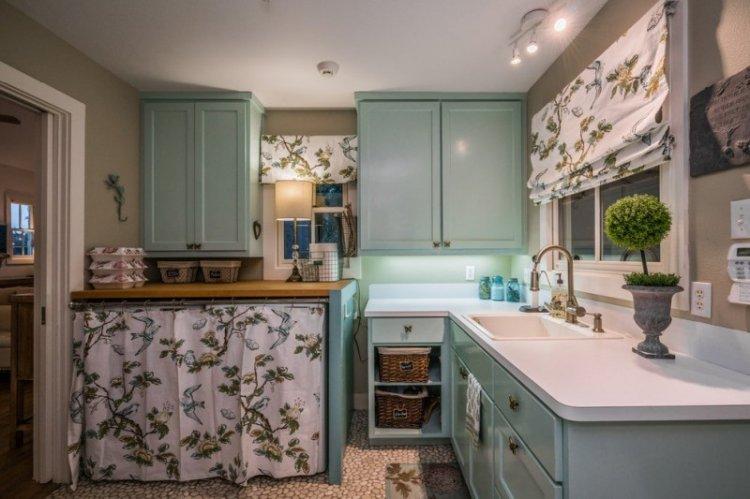 Шторы с птицами и животными - Шторы в стиле прованс