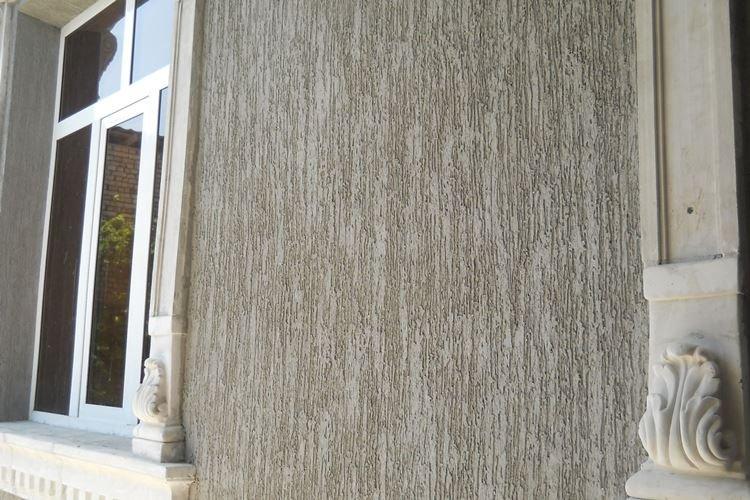 Штукатурка короед для фасадов - фото и идеи