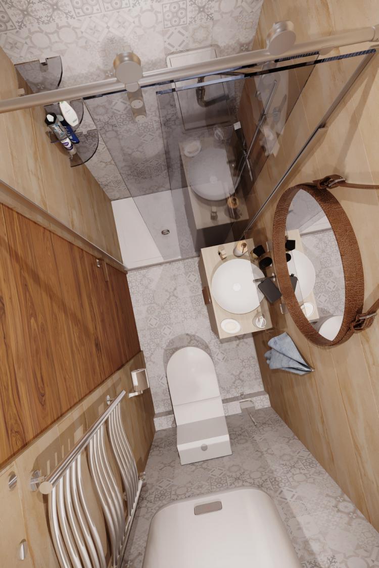 Soft Loft: Квартира 27 кв.м. - дизайн интерьера