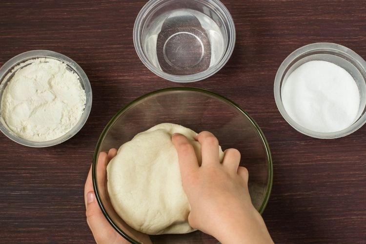 Классическое соленое тесто для лепки